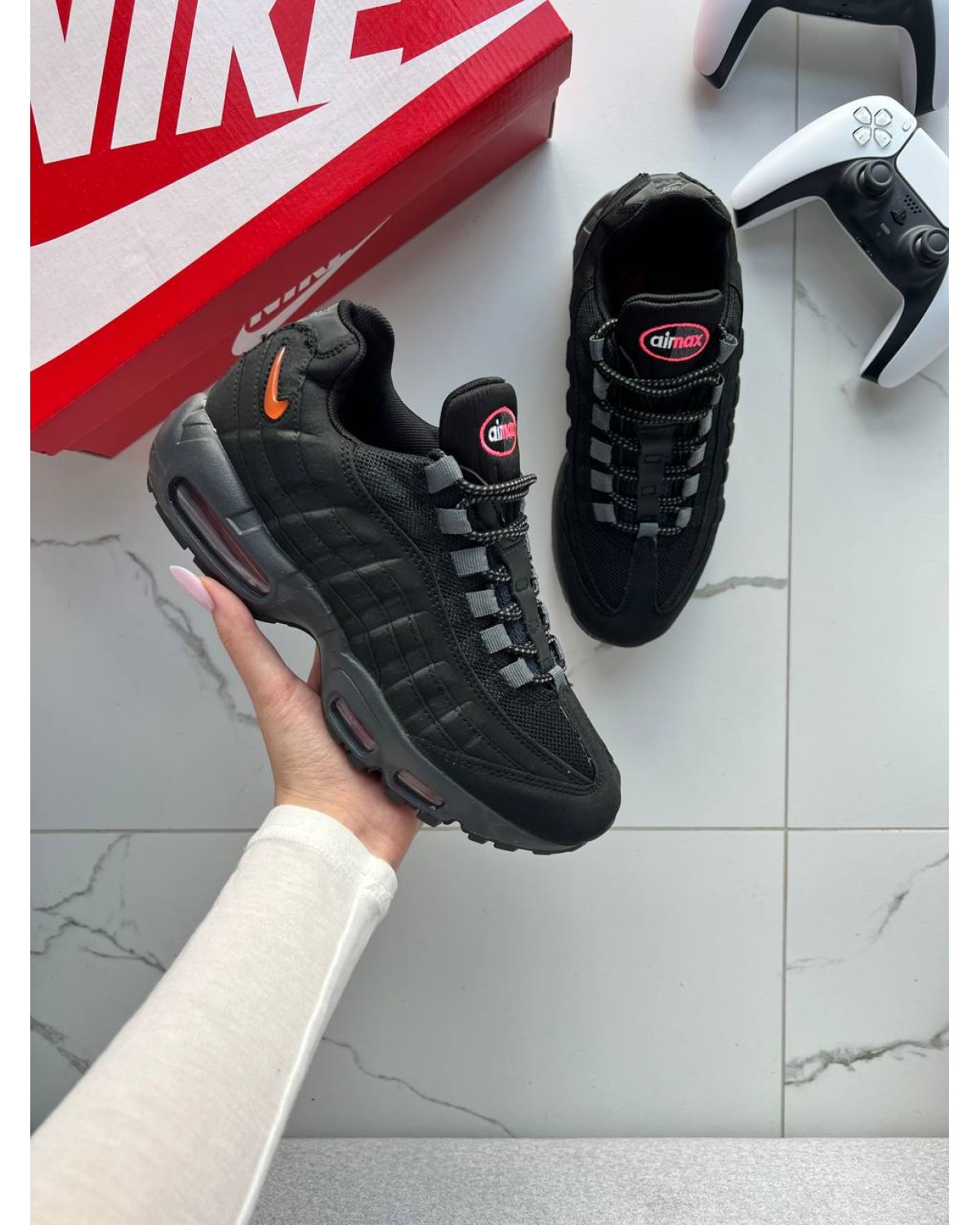 Nike Air Max 95 Black Orange Red
