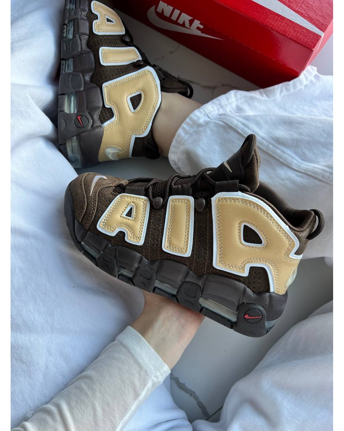 Nike Air More Uptempo Baroque Brown