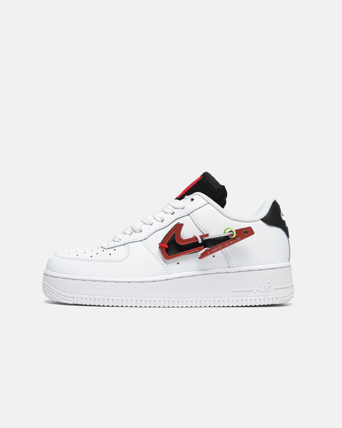 Nike Air Force 1 '07 PRM Mousqueton Swoosh Rouge