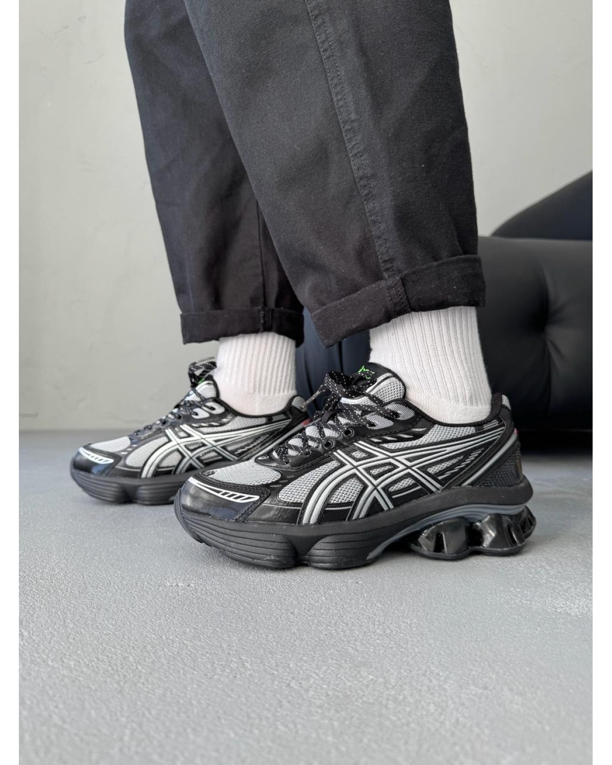 Asics Gel-Kinetik Fluent Black/White