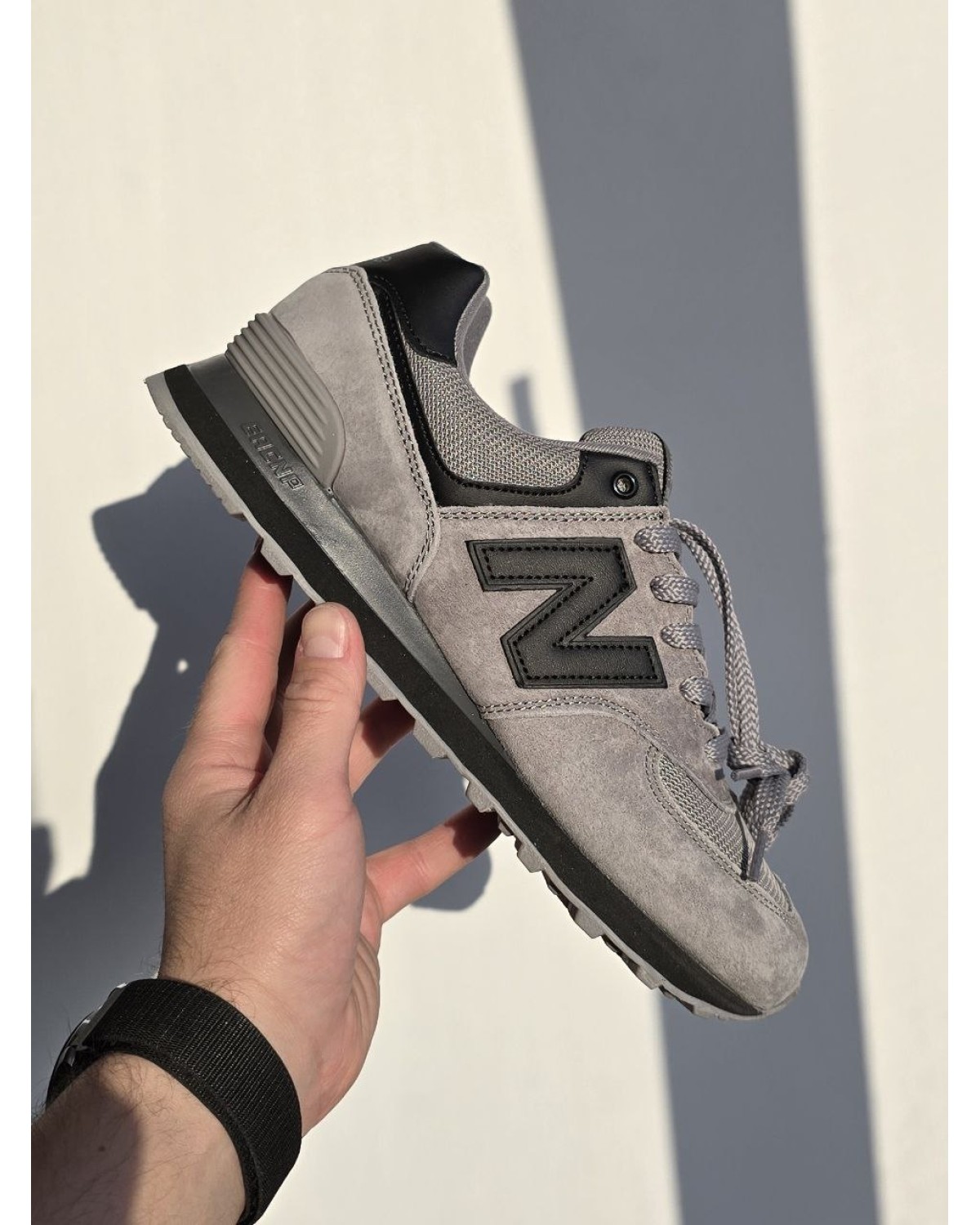 New Balance 574 Dark Grey / Black