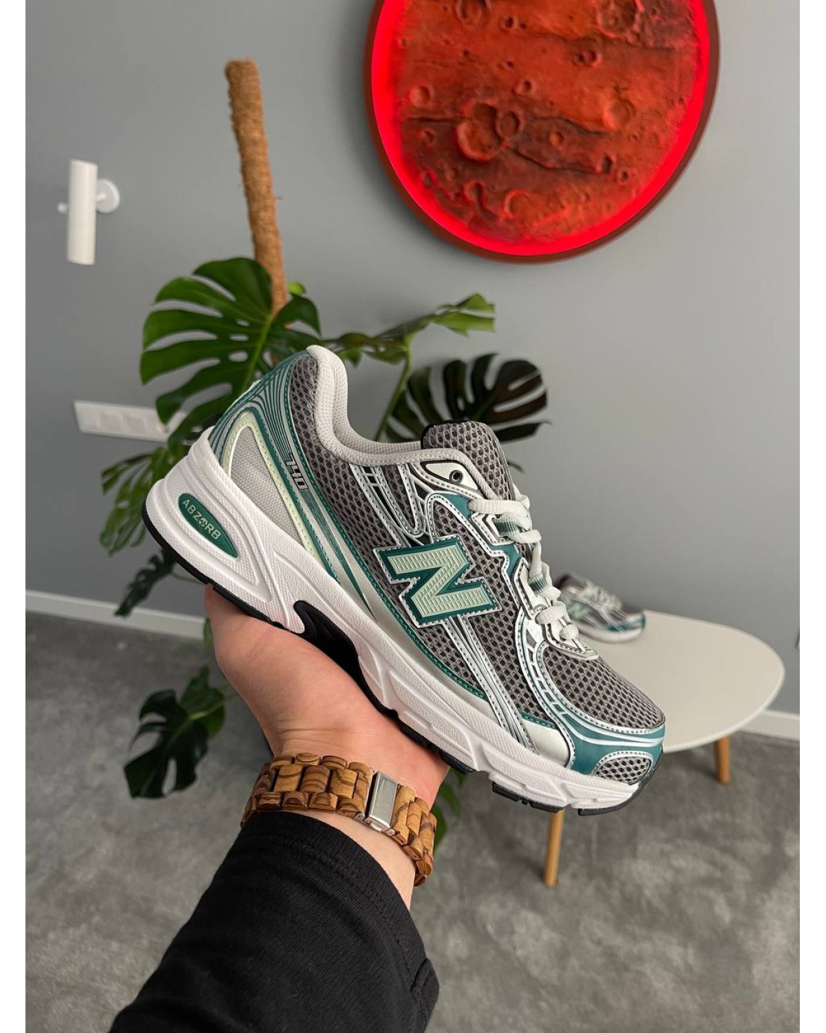 New Balance 740v2 Silver Metallic New Spruce