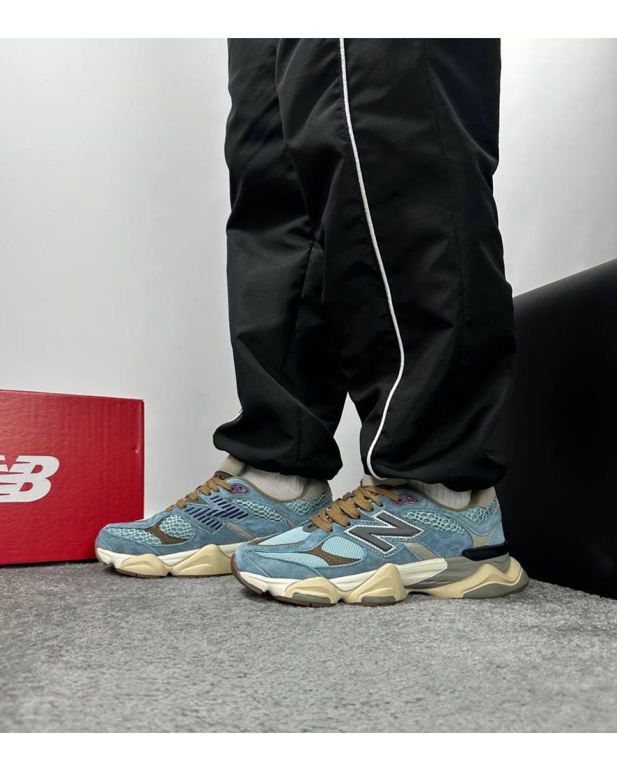New Balance 9060 Blue Brown