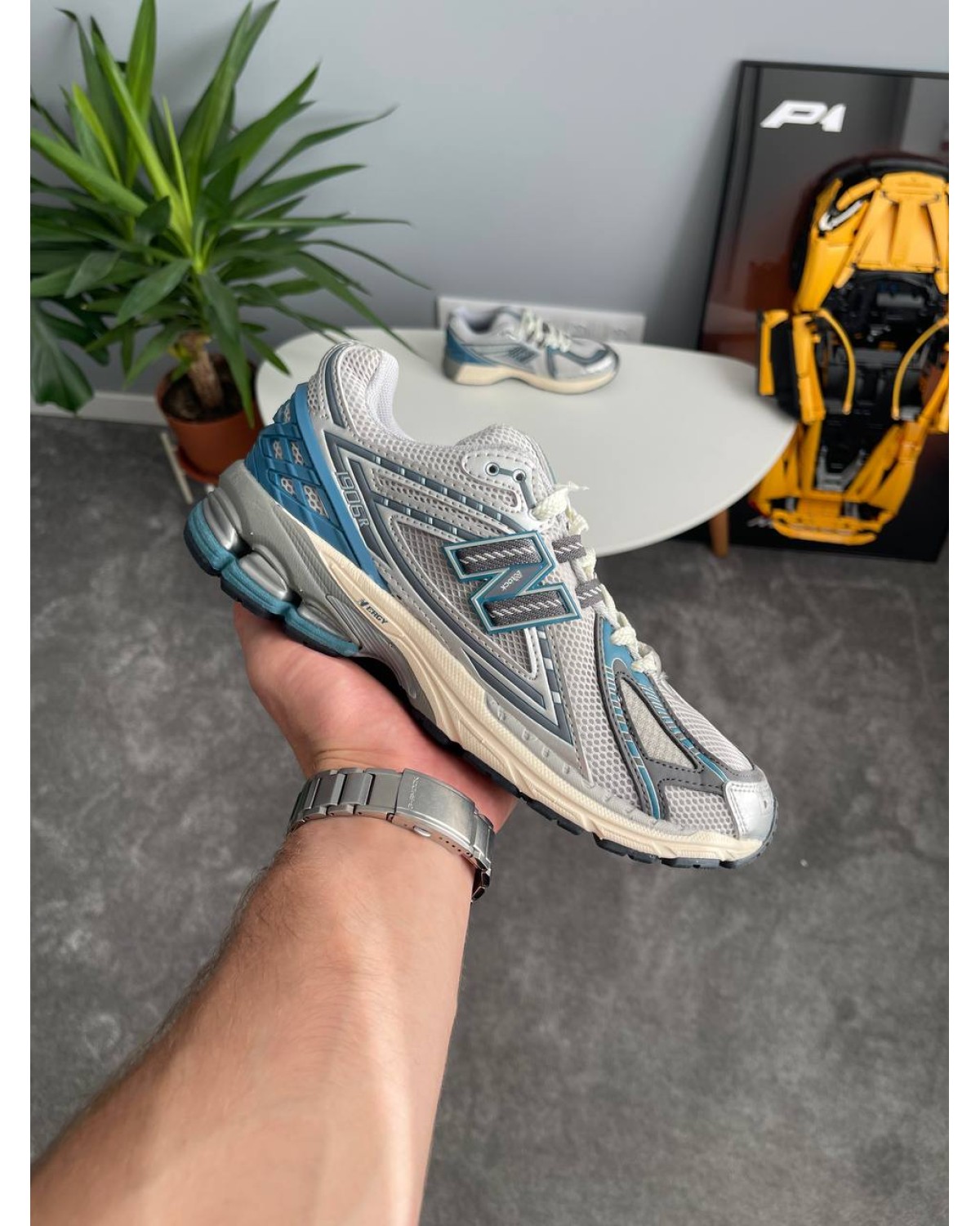 New Balance 1906R Silver Metallic Terrarium