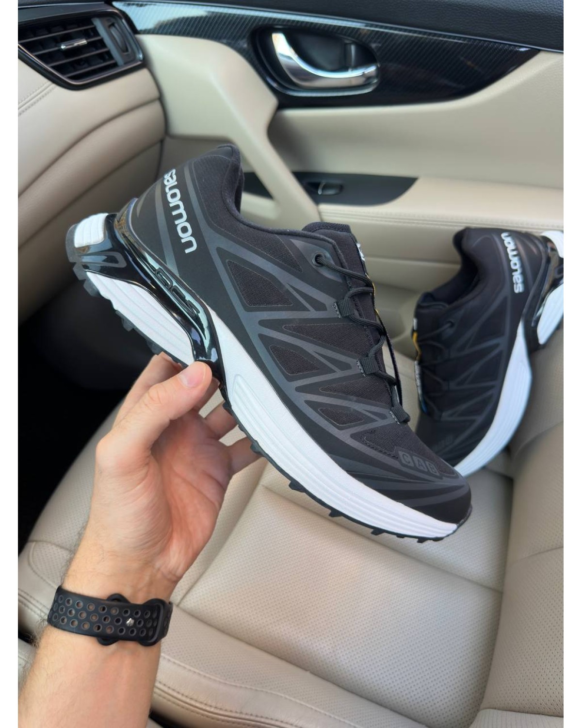 Salomon Xt-6 Black White