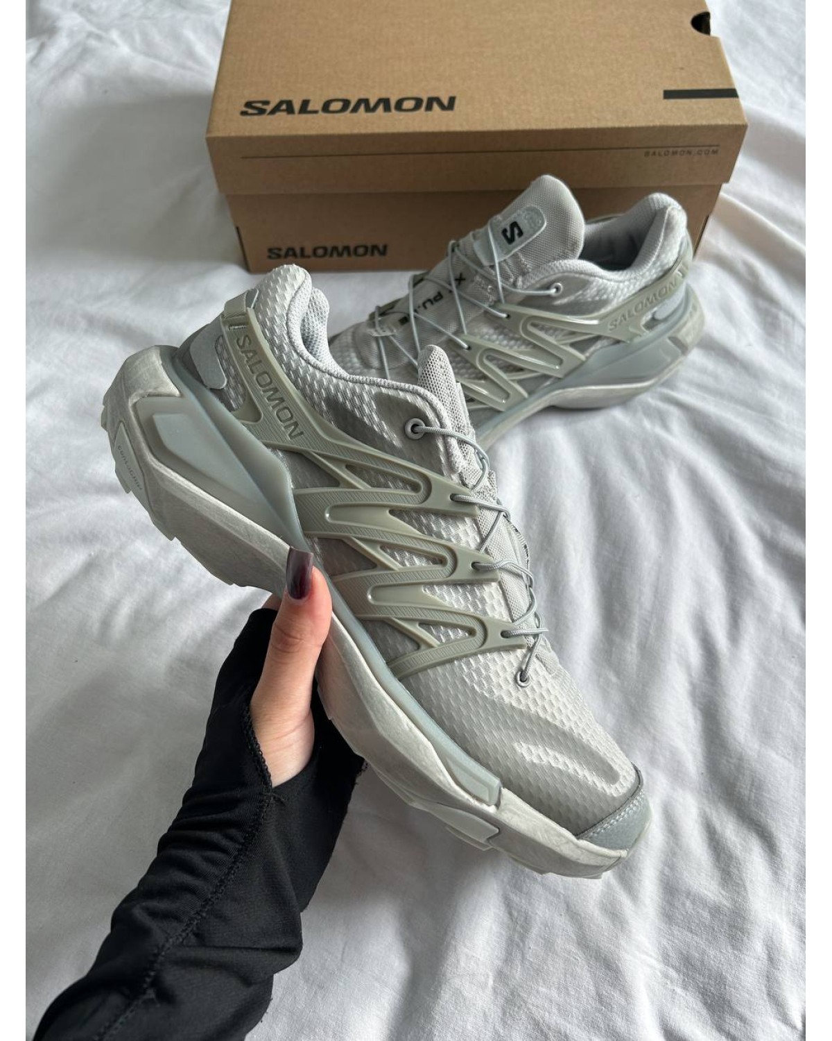 Salomon XT PU.RE Advanced Grey Violet Sharkskin