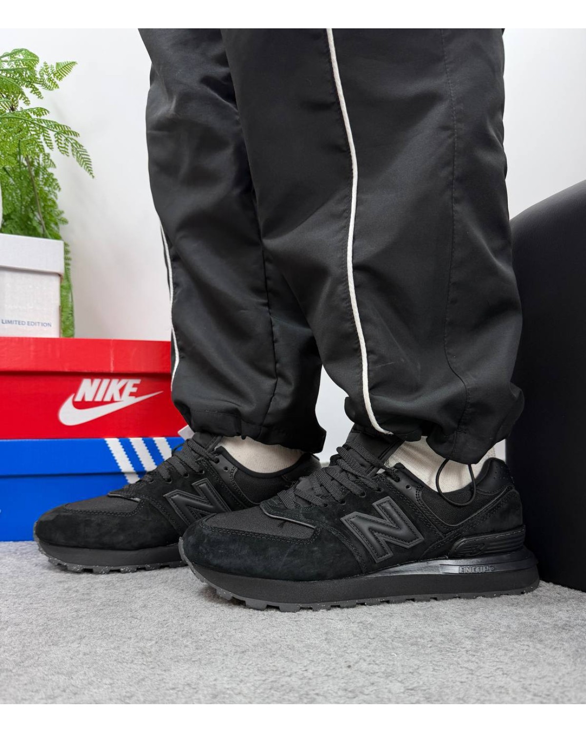 New Balance 574 Black Gore-Tex