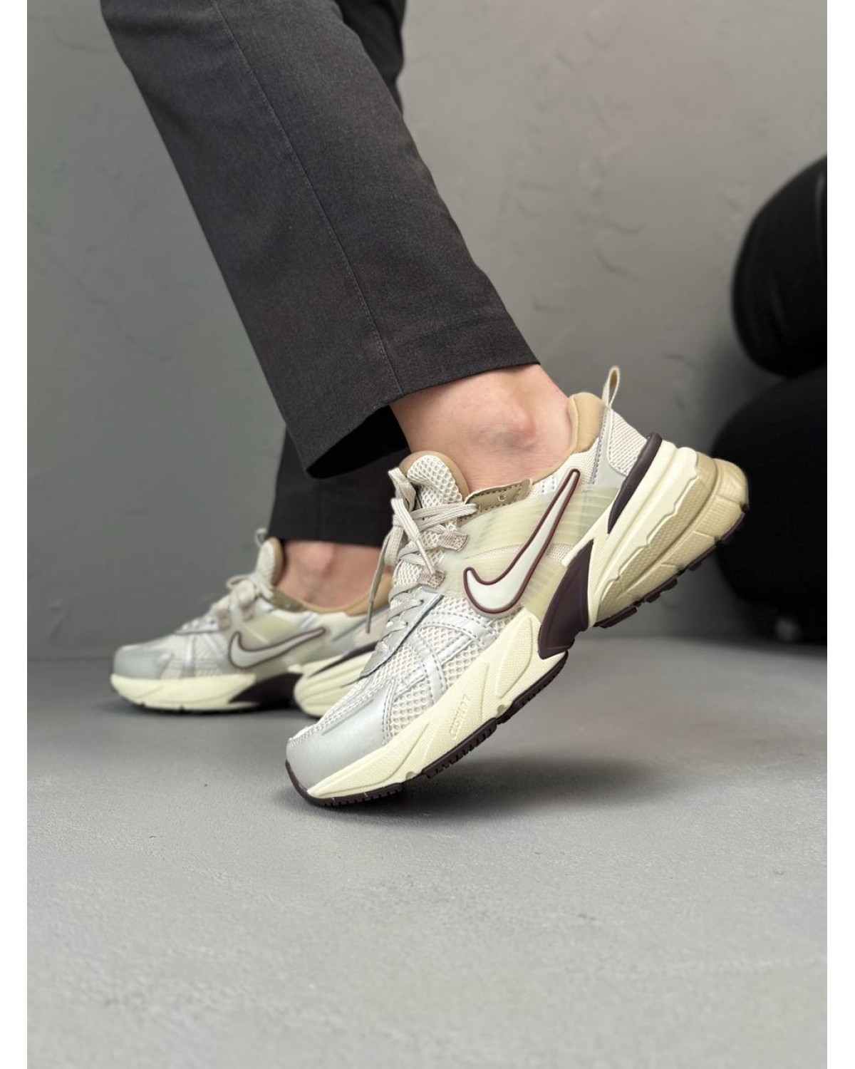 Nike V2K Runtekk Light Brown