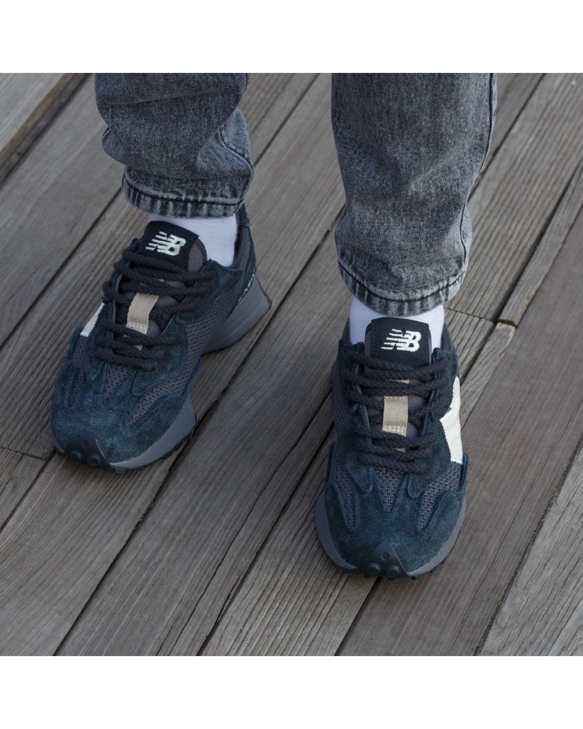New Balance 327 Blue Grey White New Balance 327 Blue Grey White