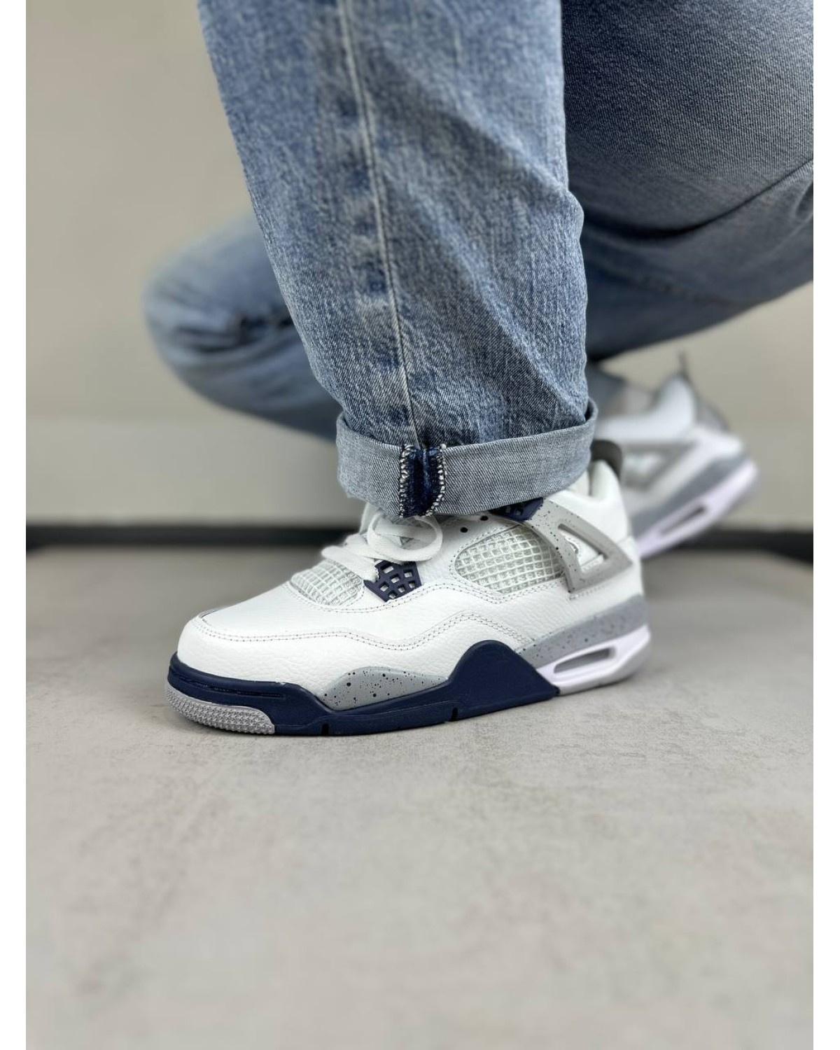 Nike Jordan 4 Retro Midnight Navy Nike Jordan 4 Retro Midnight Navy