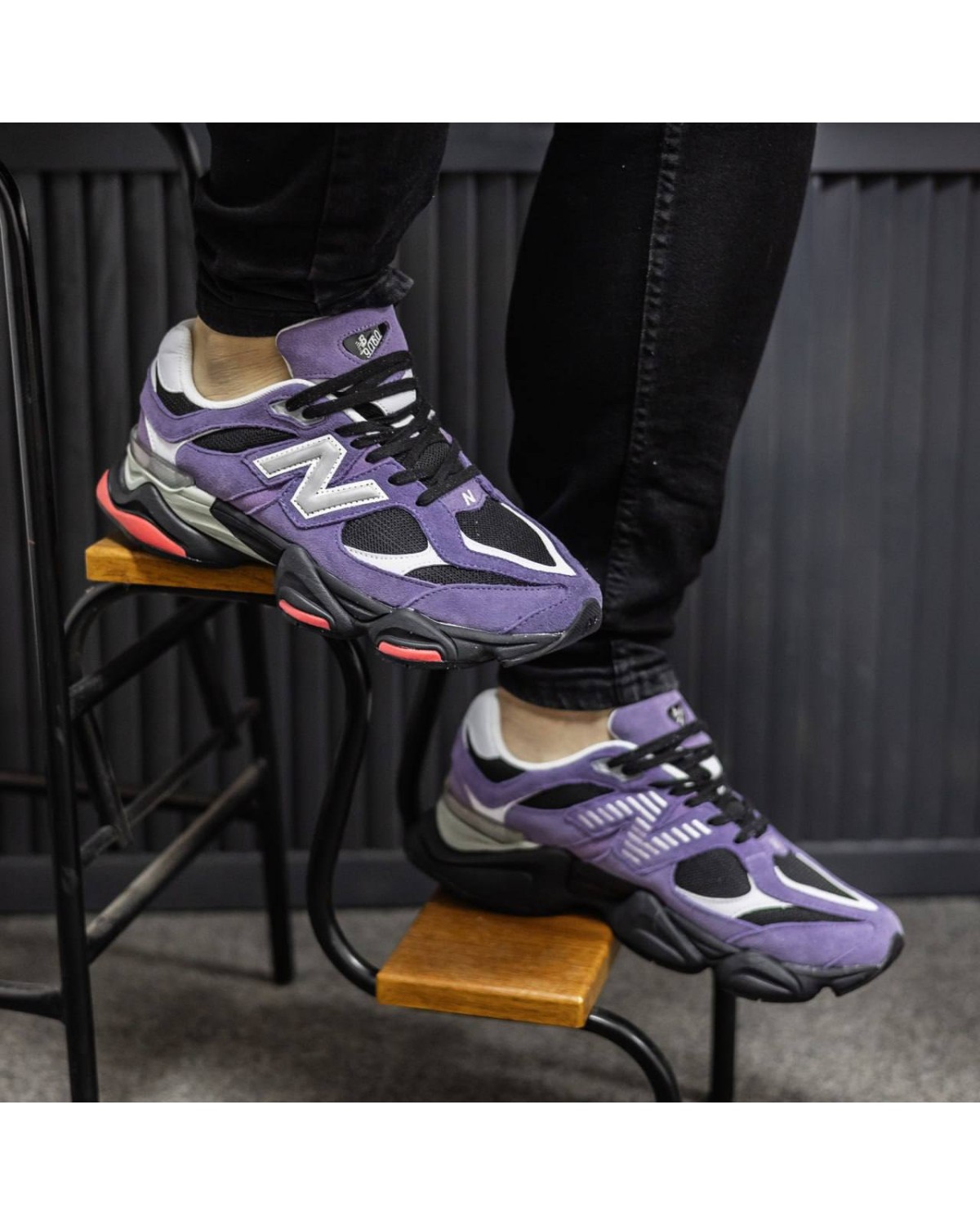 New Balance 9060 Violet Noir New Balance 9060 Violet Noir