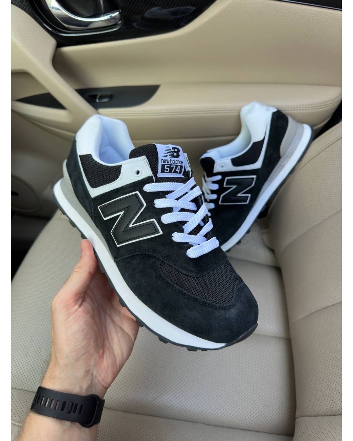 New Balance 574 Black White Grey New Balance 574 Black White Grey