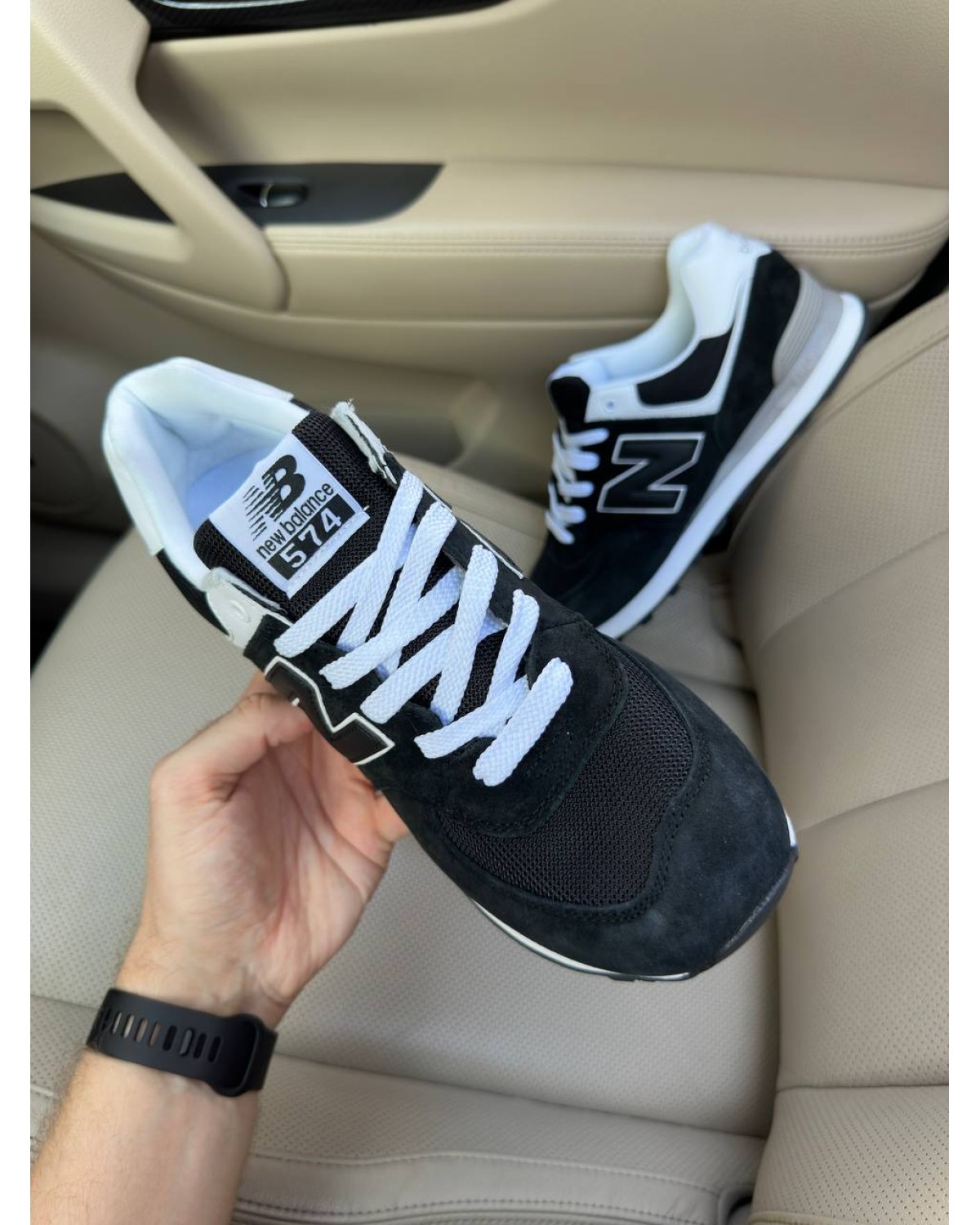 New Balance 574 Black White Grey New Balance 574 Black White Grey