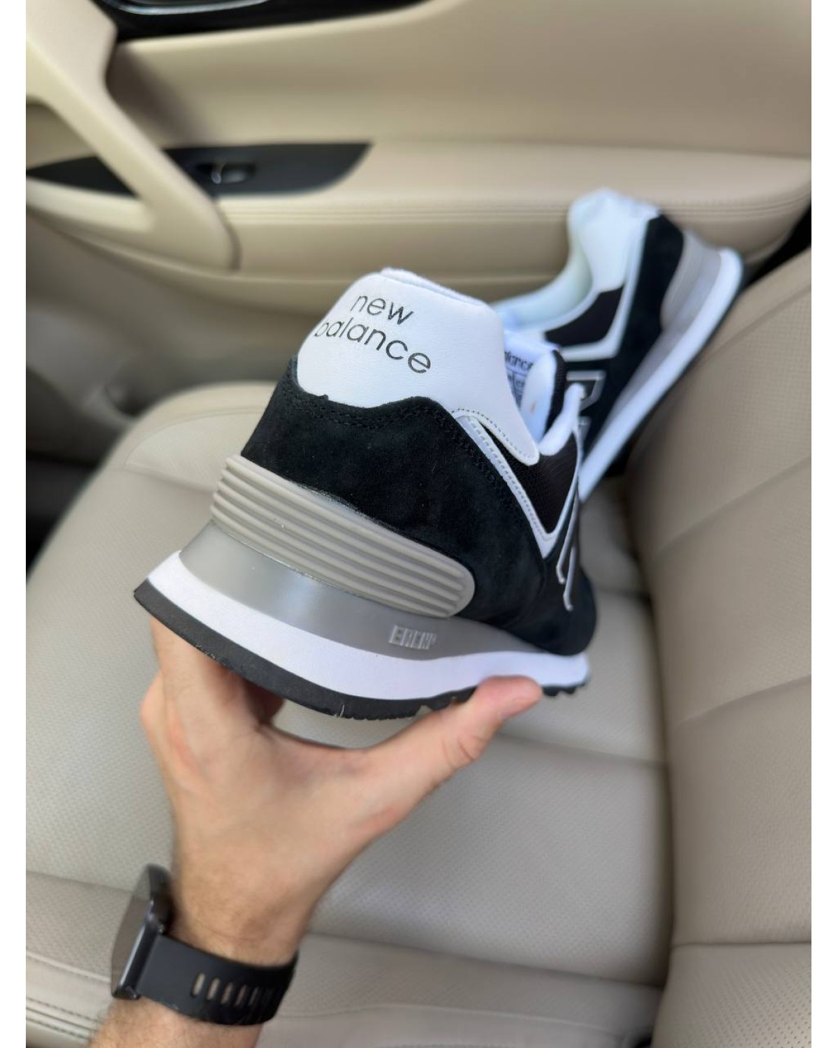 New Balance 574 Black White Grey New Balance 574 Black White Grey