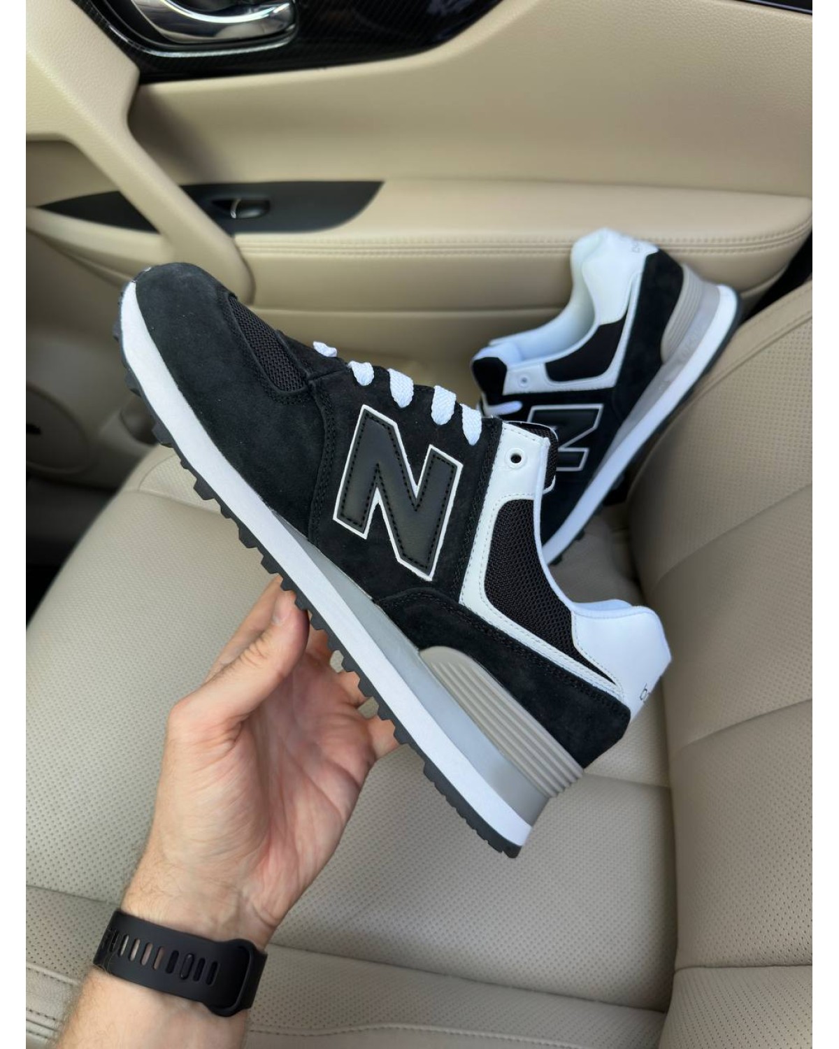 New Balance 574 Black White Grey New Balance 574 Black White Grey