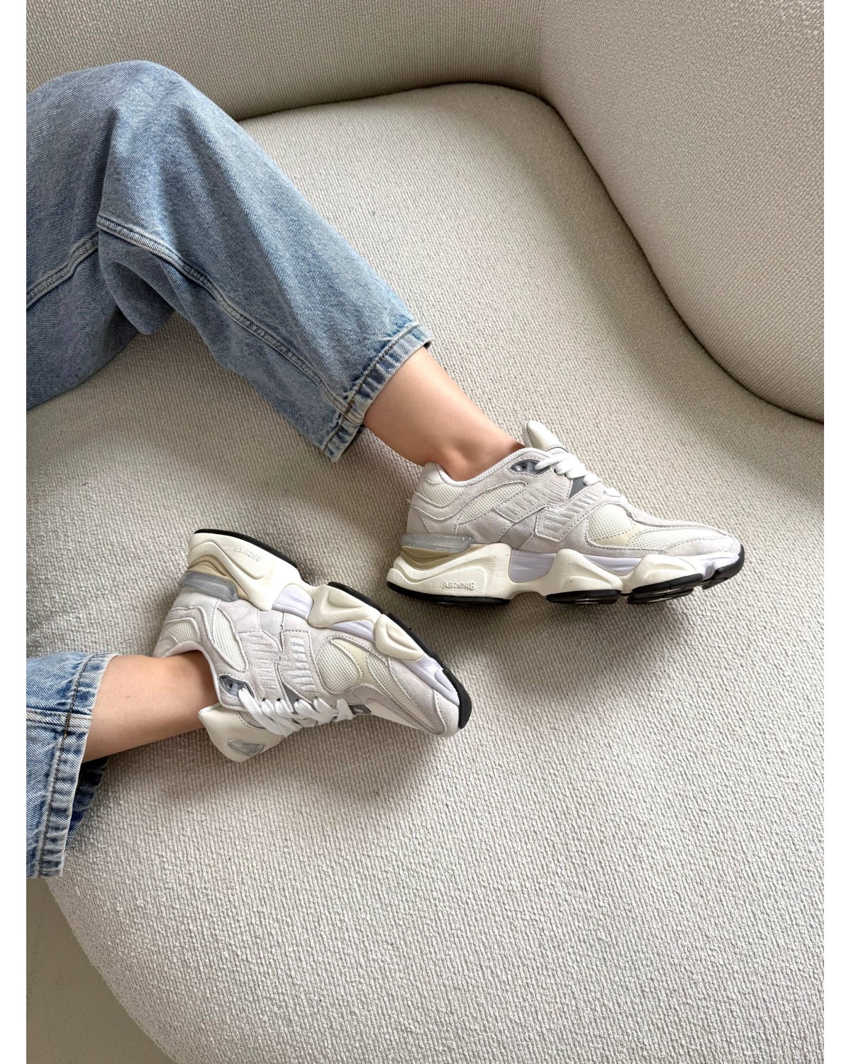 New Balance 9060 White Beige New Balance 9060 White Beige