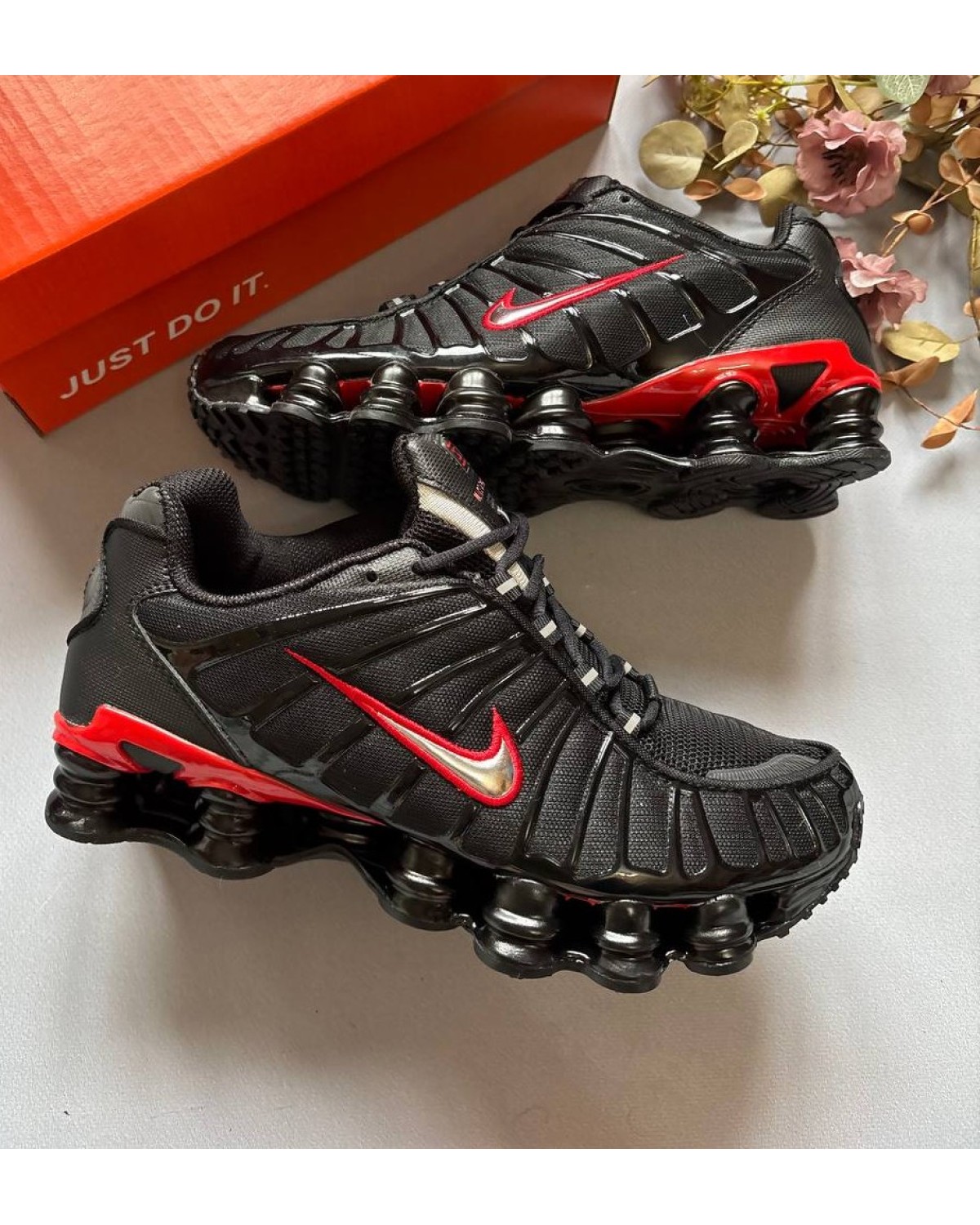 Nike Shox TL Black Red