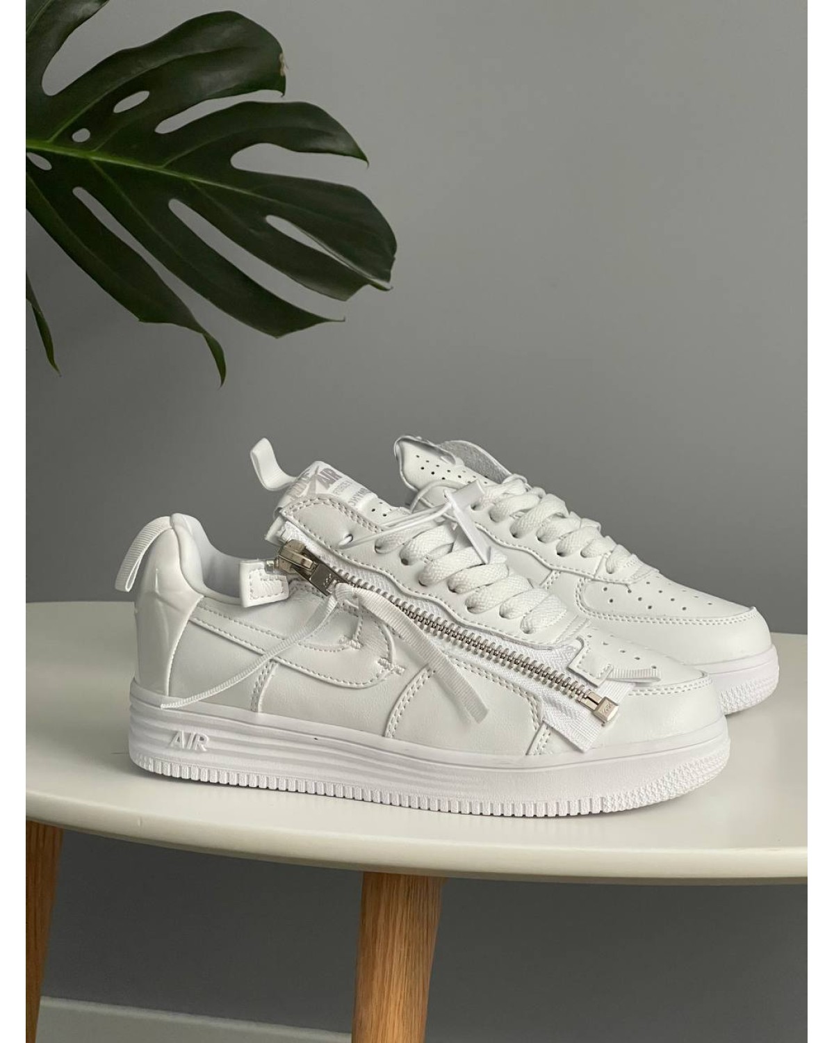 Nike Lunar Force 1 Low Acronym Triple White