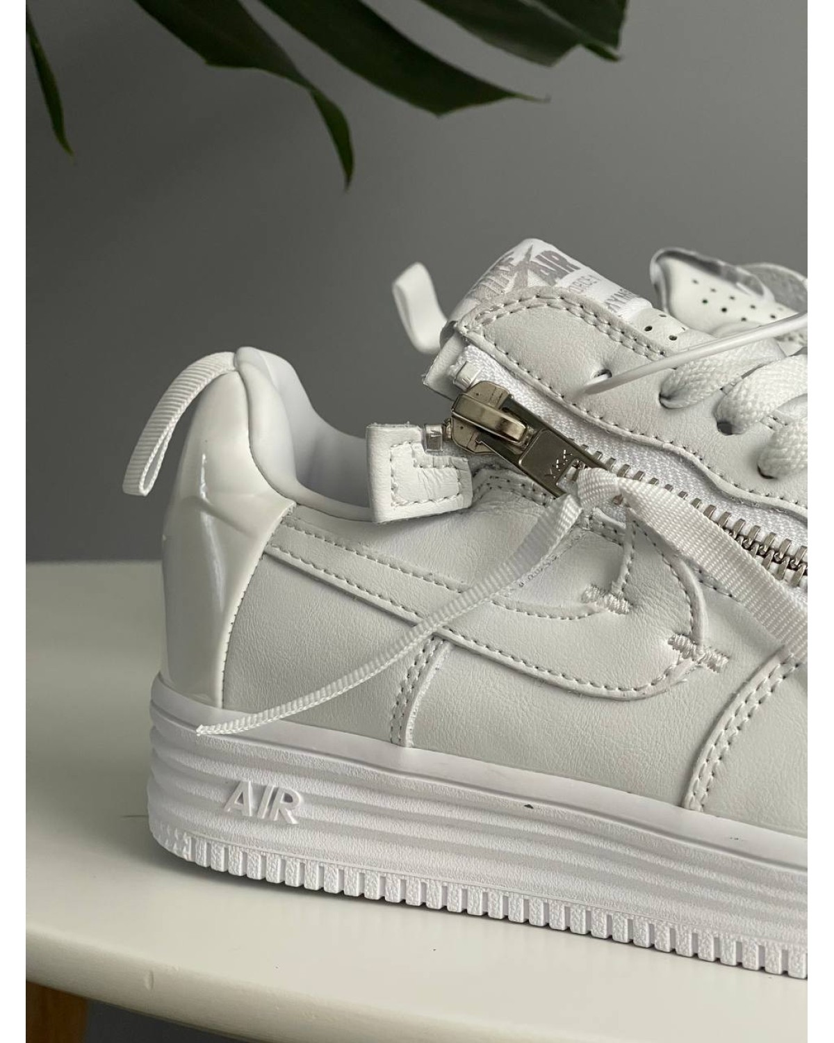Nike Lunar Force 1 Low Acronym Triple White Nike Lunar Force 1 Low Acronym Triple White