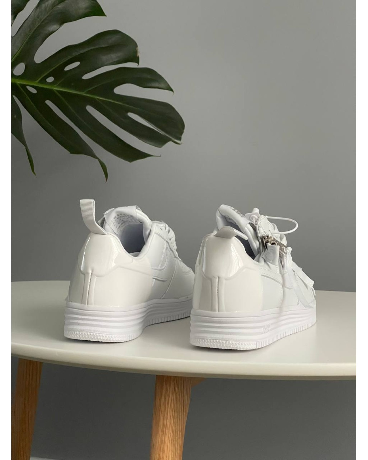 Nike Lunar Force 1 Low Acronym Triple White Nike Lunar Force 1 Low Acronym Triple White