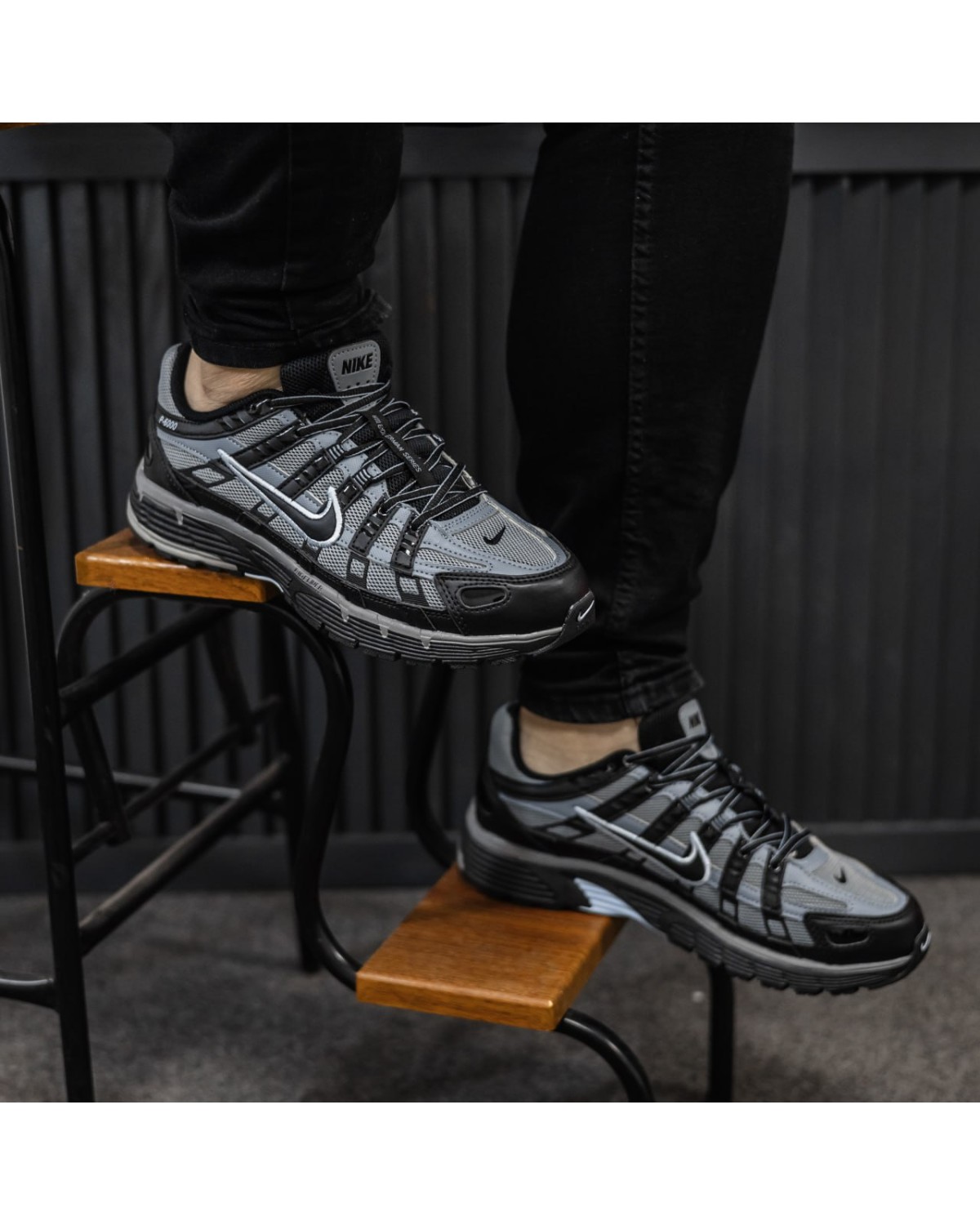 Nike P-6000 Grey Black Nike P-6000 Grey Black