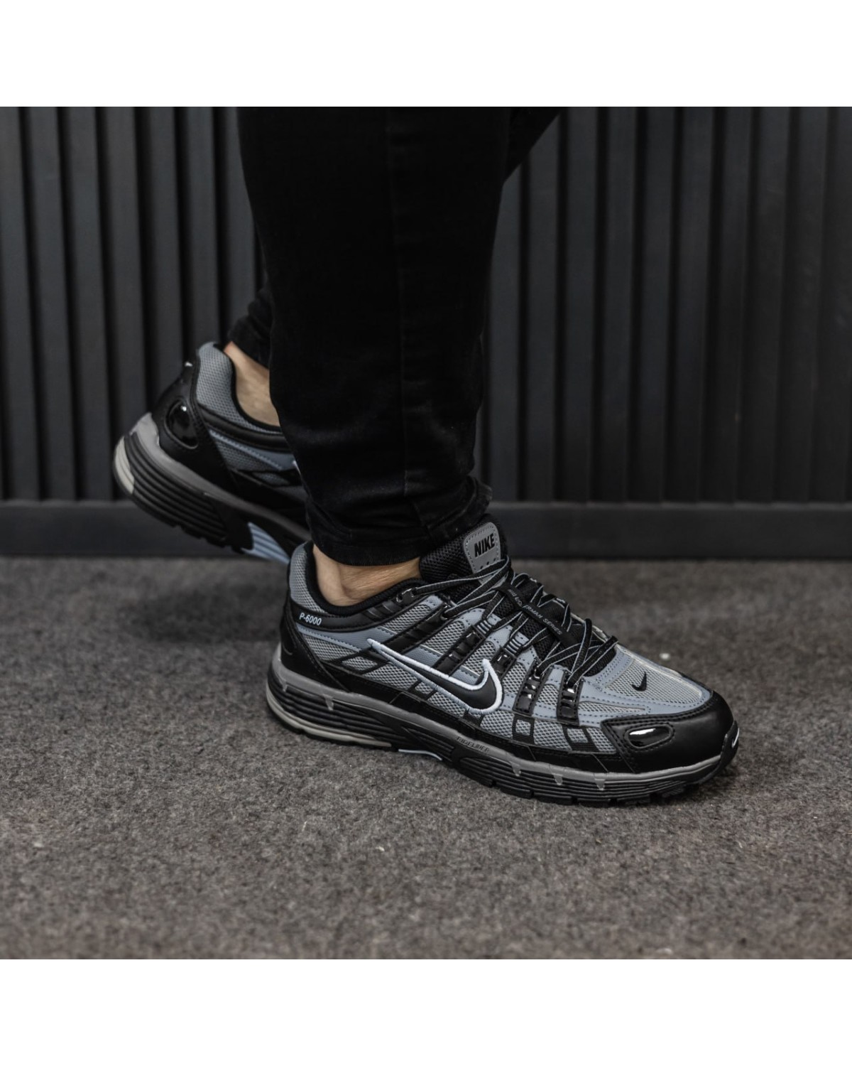 Nike P-6000 Grey Black