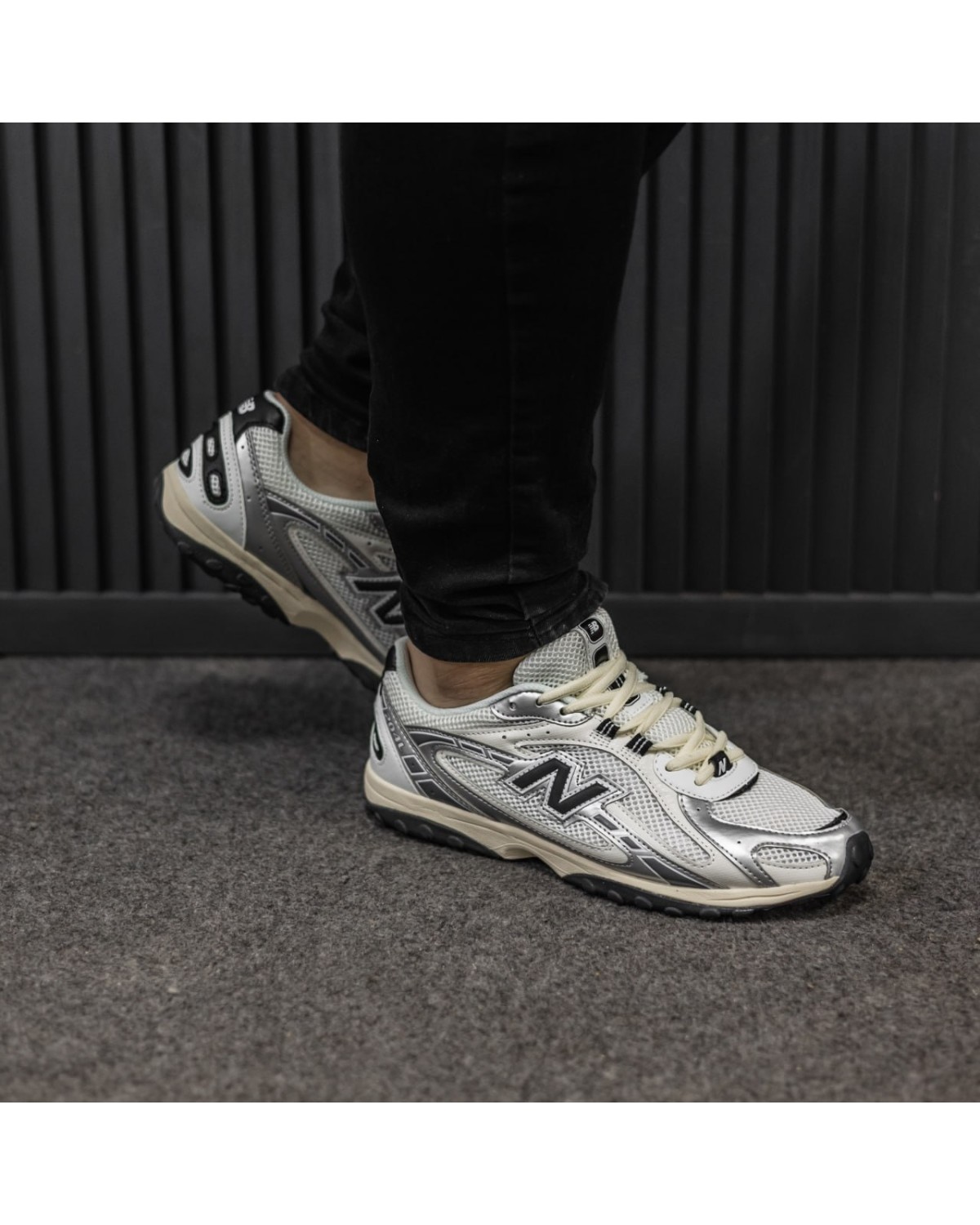 New Balance 204L White Silver Black