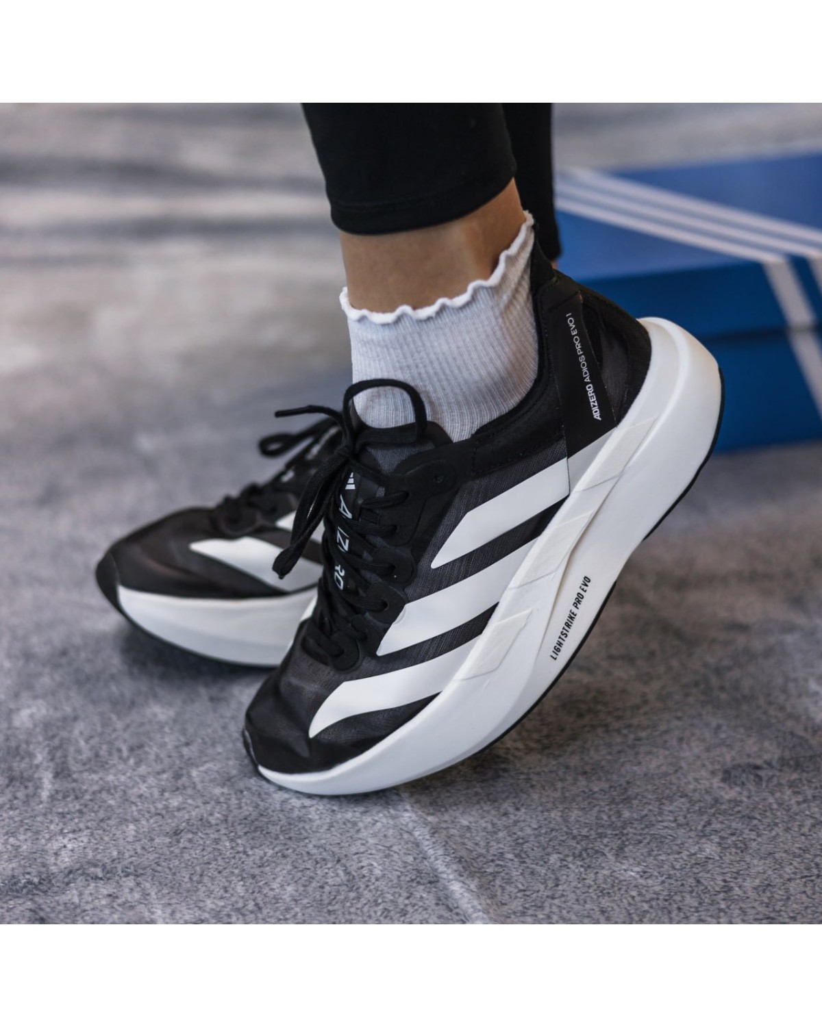 Adidas Adizero Adios Pro Evo Black White