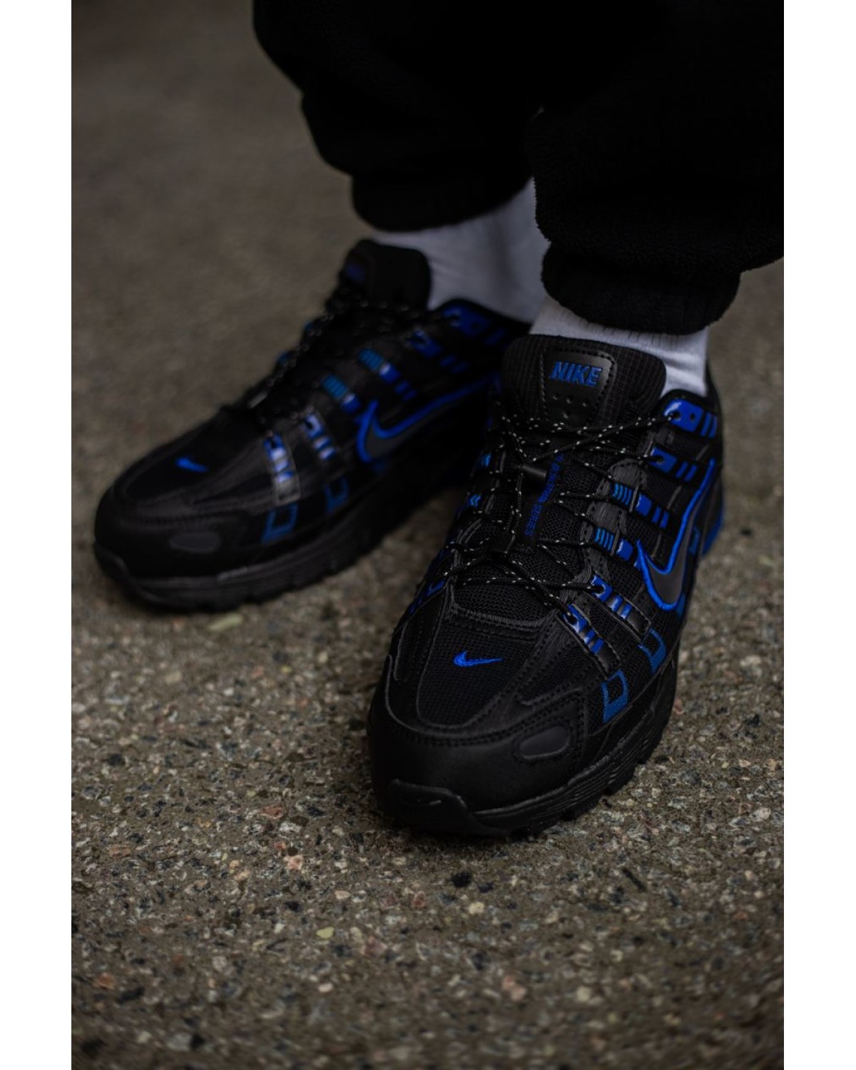 Nike P-6000 Utility Black Blue Nike P-6000 Utility Black Blue