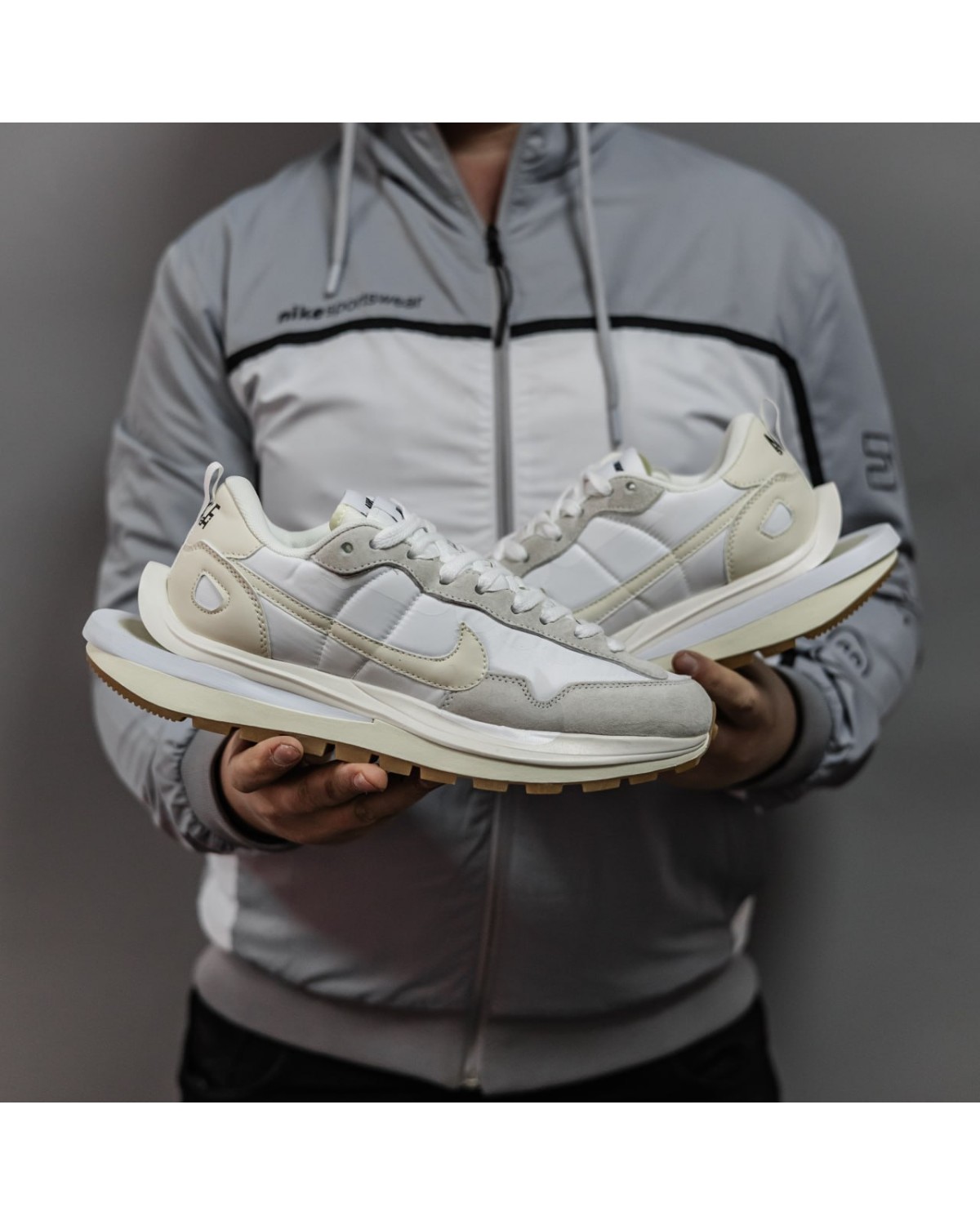 Nike Vaporwaffle Sacai Sail Gum Nike Vaporwaffle Sacai Sail Gum