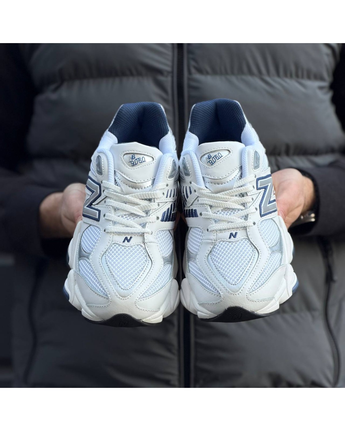 New Balance 9060 White Blue New Balance 9060 White Blue