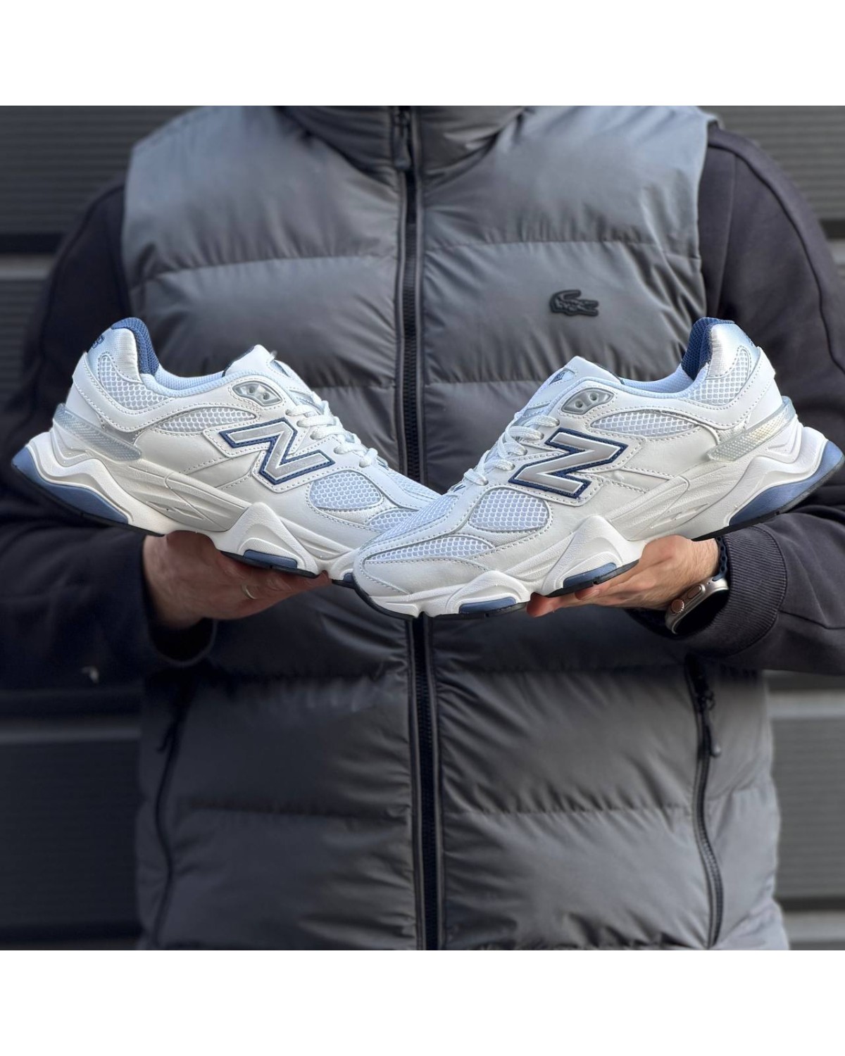 New Balance 9060 White Blue New Balance 9060 White Blue