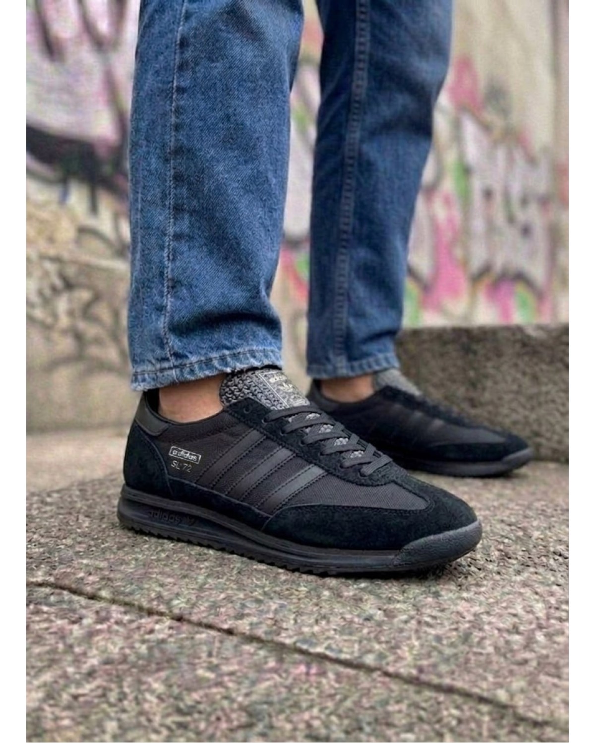 Adidas SL 72 RS Core Black Carbon