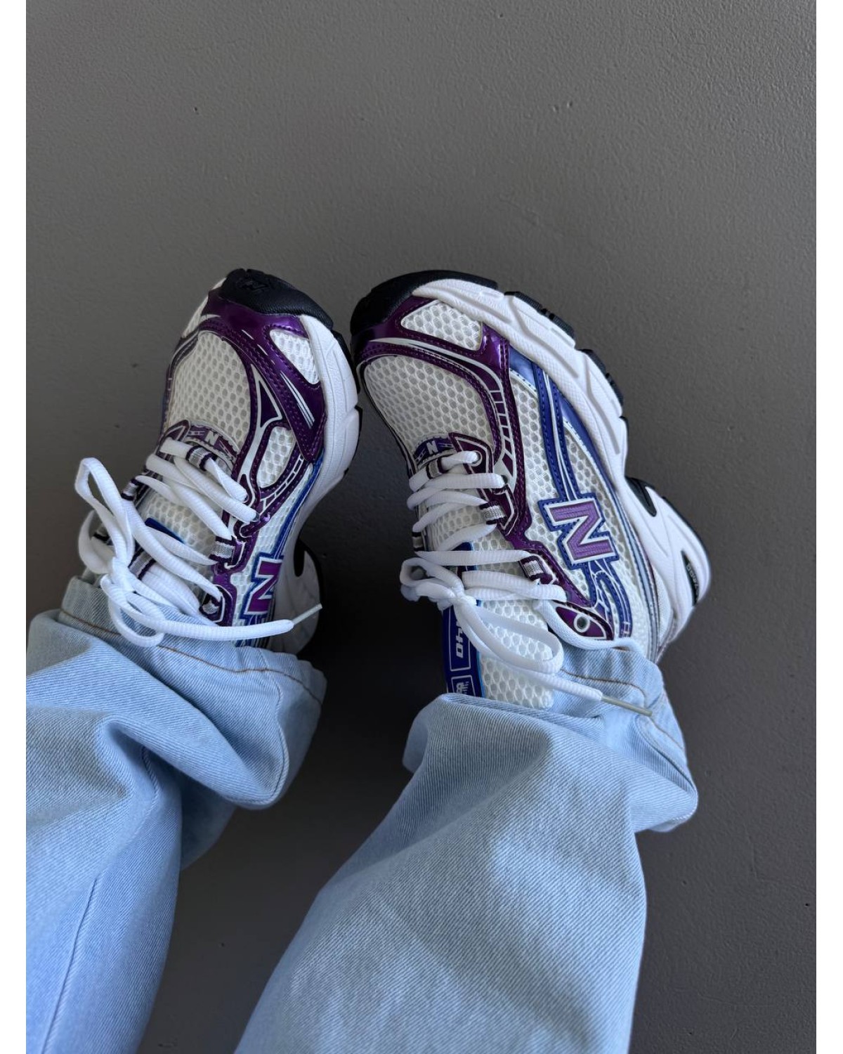 New Balance 740 White Purple Blue New Balance 740 White Purple Blue