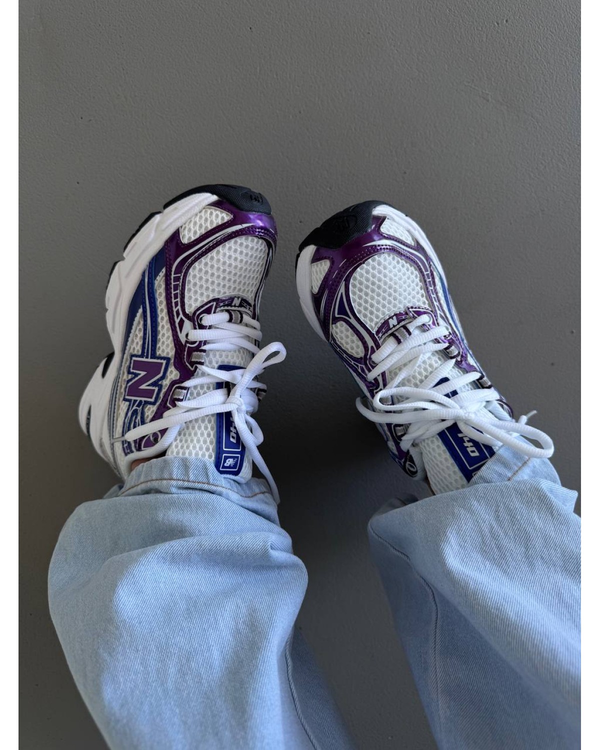 New Balance 740 White Purple Blue New Balance 740 White Purple Blue