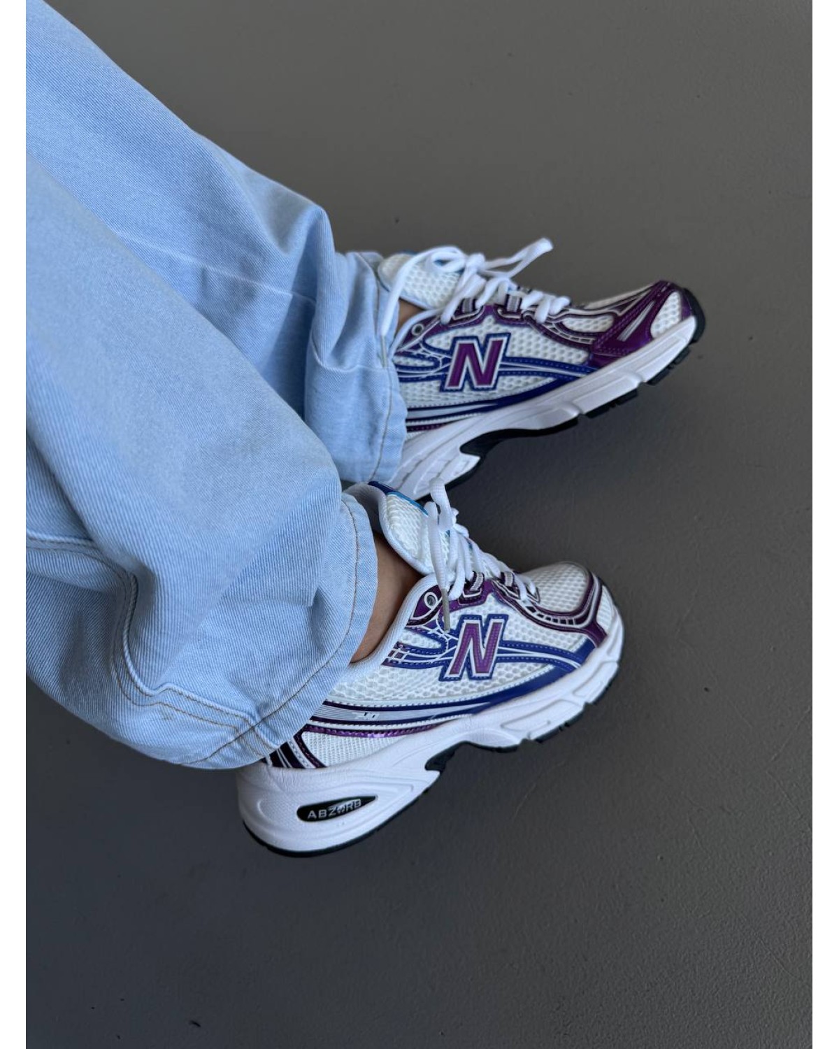 New Balance 740 White Purple Blue New Balance 740 White Purple Blue