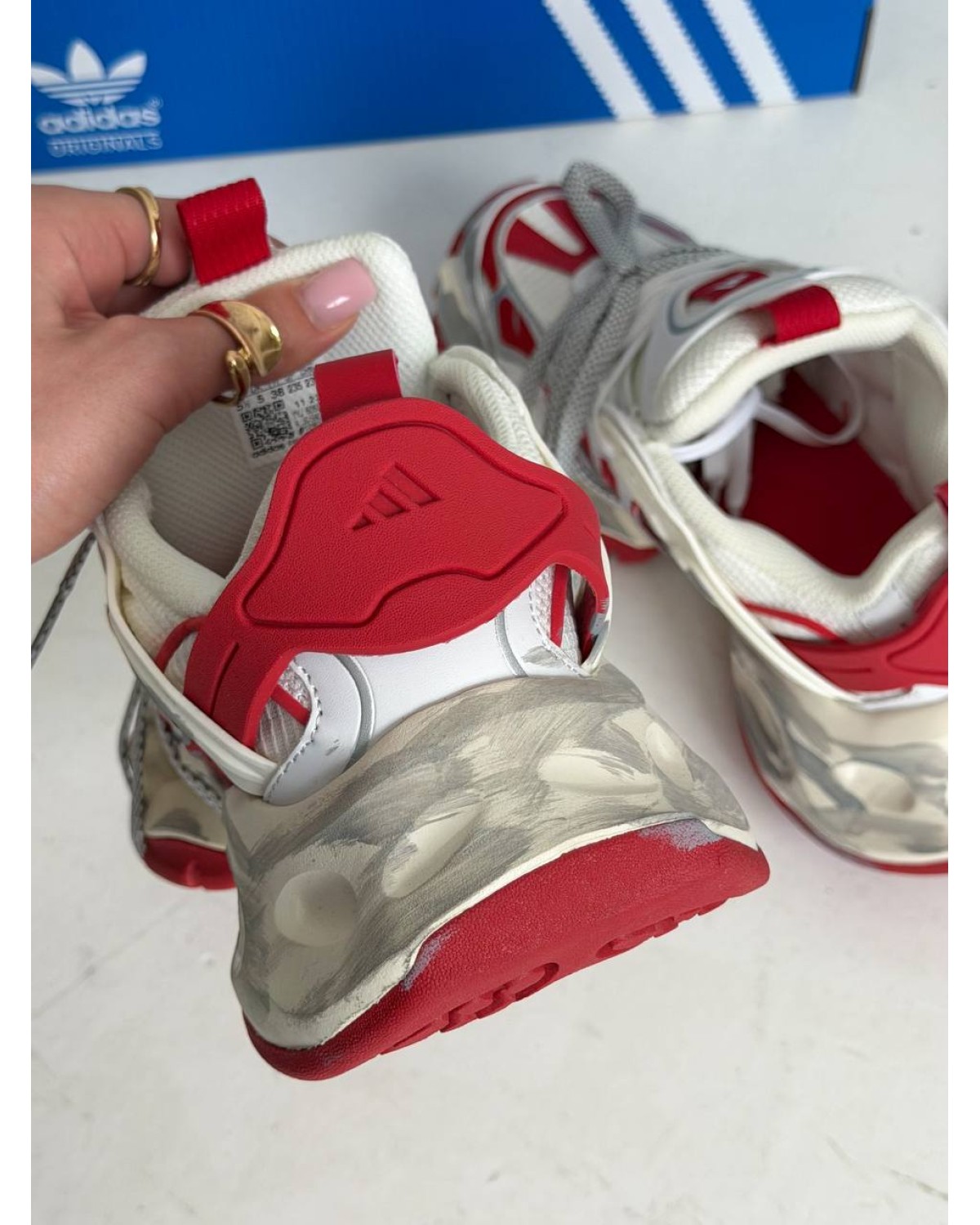 Adidas Vento XLG Deluxe White Red Adidas Vento XLG Deluxe White Red