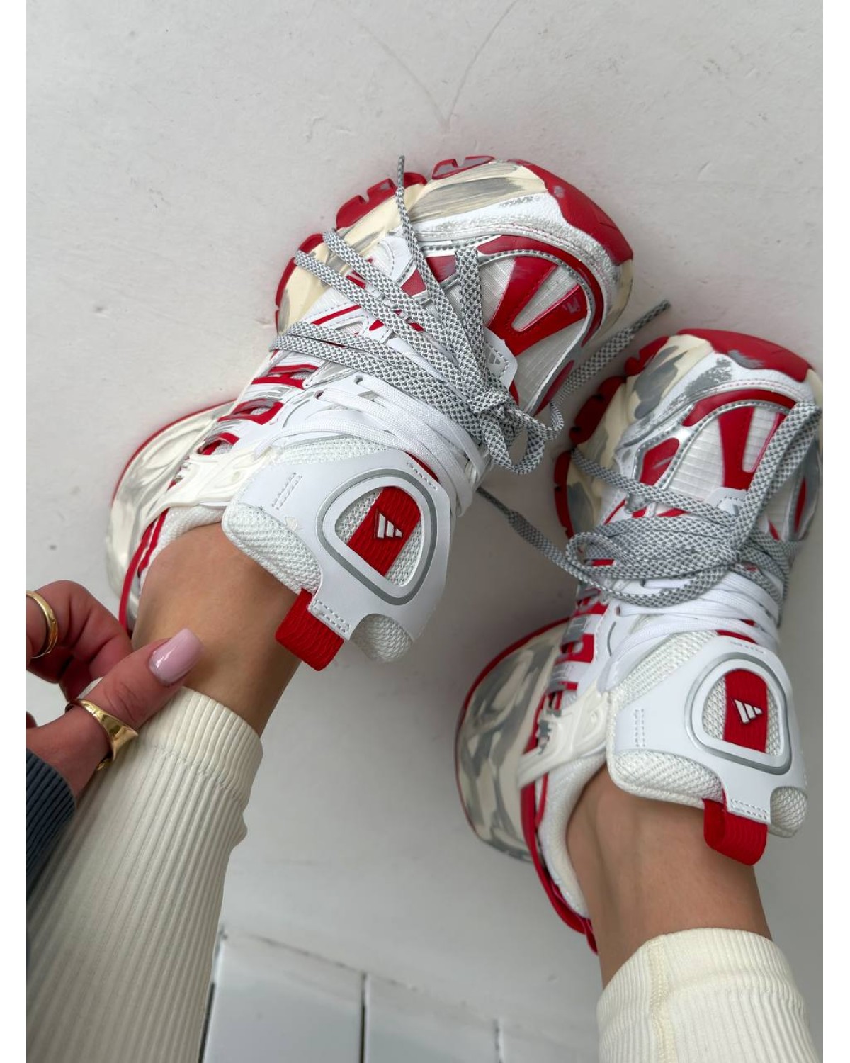 Adidas Vento XLG Deluxe White Red Adidas Vento XLG Deluxe White Red