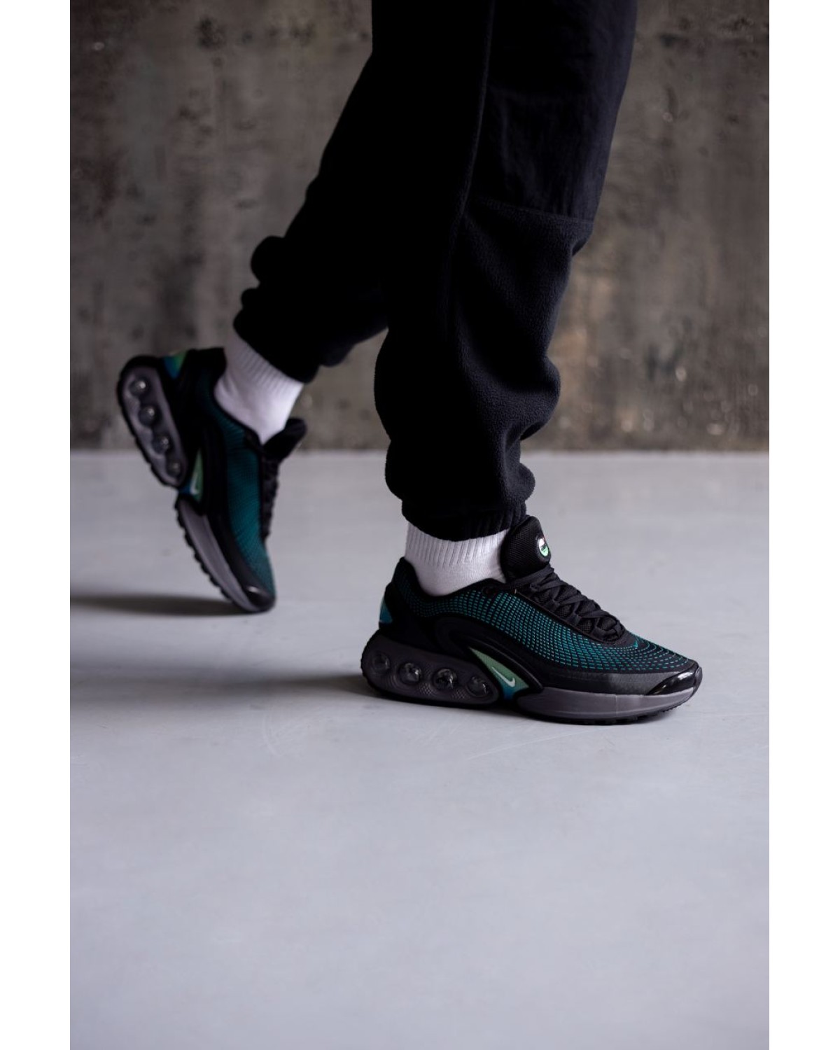 Nike Air Max DN Black White Hyper Cobalt Rage Green