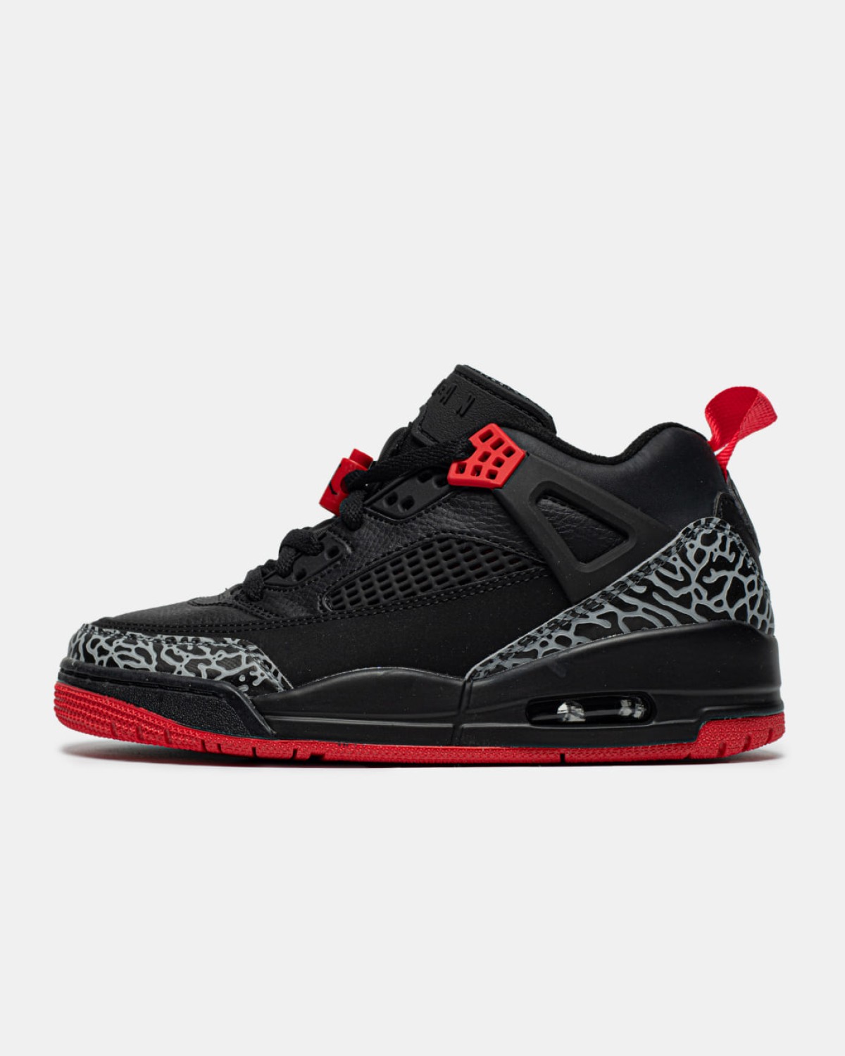 Jordan Spizike Low Black Red