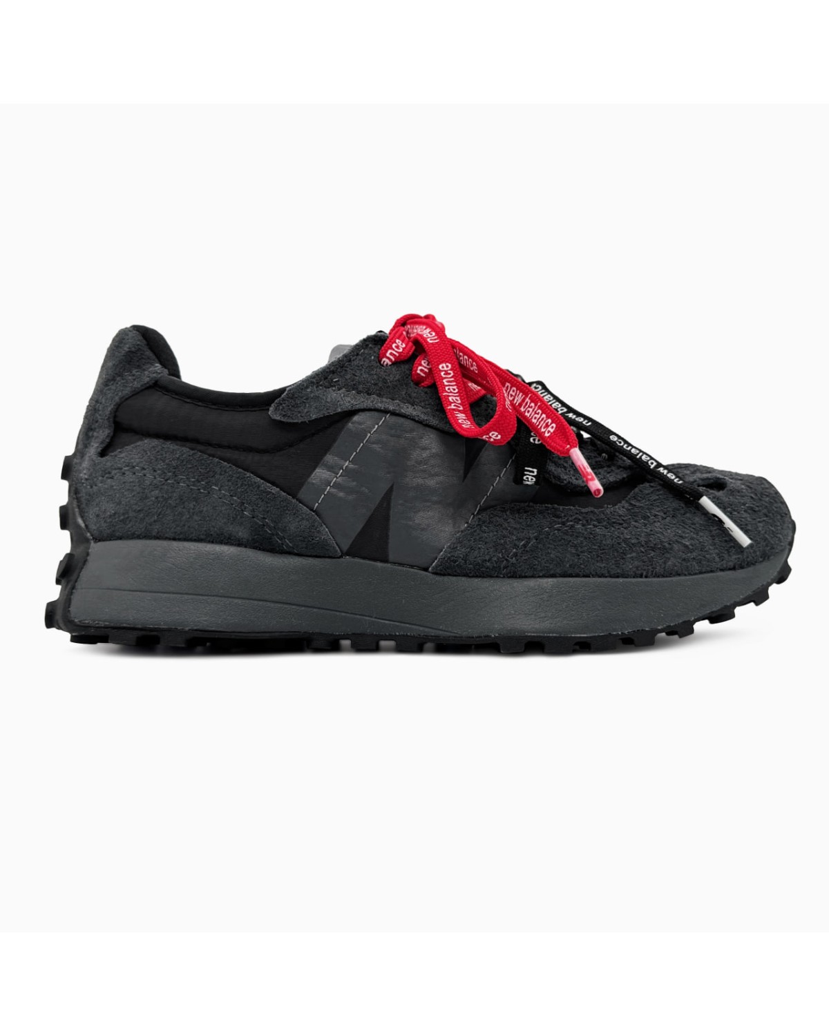 New Balance 327 Black Extreme Laces