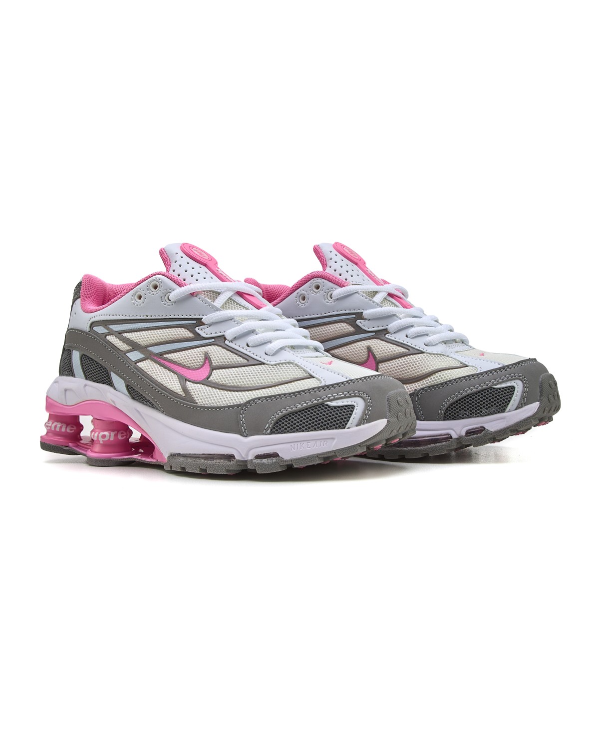 Nike x Supreme Shox Ride 2 White Pink Nike x Supreme Shox Ride 2 White Pink